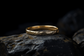 Solid Gold 2mm Hammered Matte Wedding Band, Handmade Wedding Ring, Hammered Design