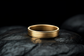 Solid Gold Wedding Band In 2-8MM Wedding Ring, Matt Finish & Flat Edges, Handmade Wedding Band, Brushed Satin